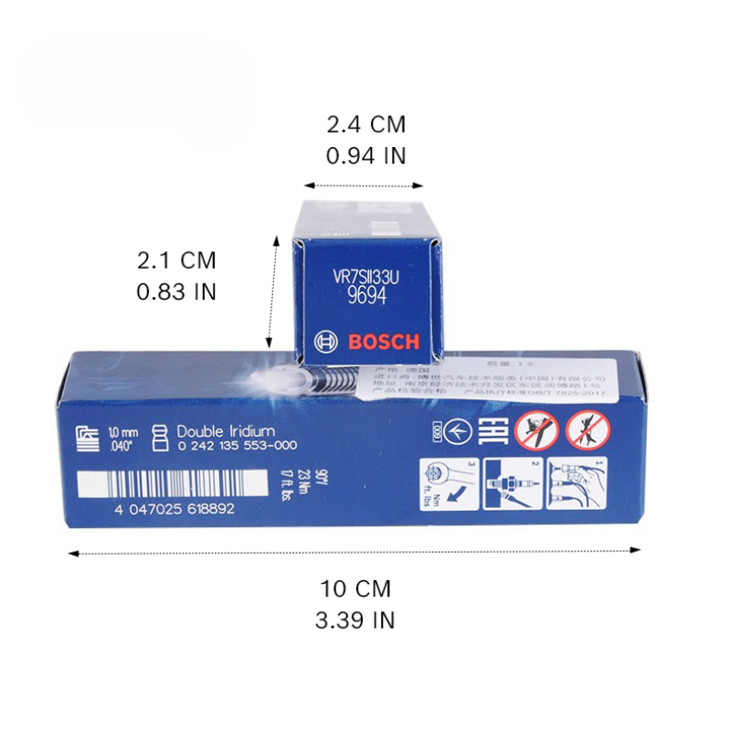 หัวเทียนบ๊อชแบบดับเบิลอิริเดีย - Bosch Spark Plug Iridium บทวิจารณ์และราคา