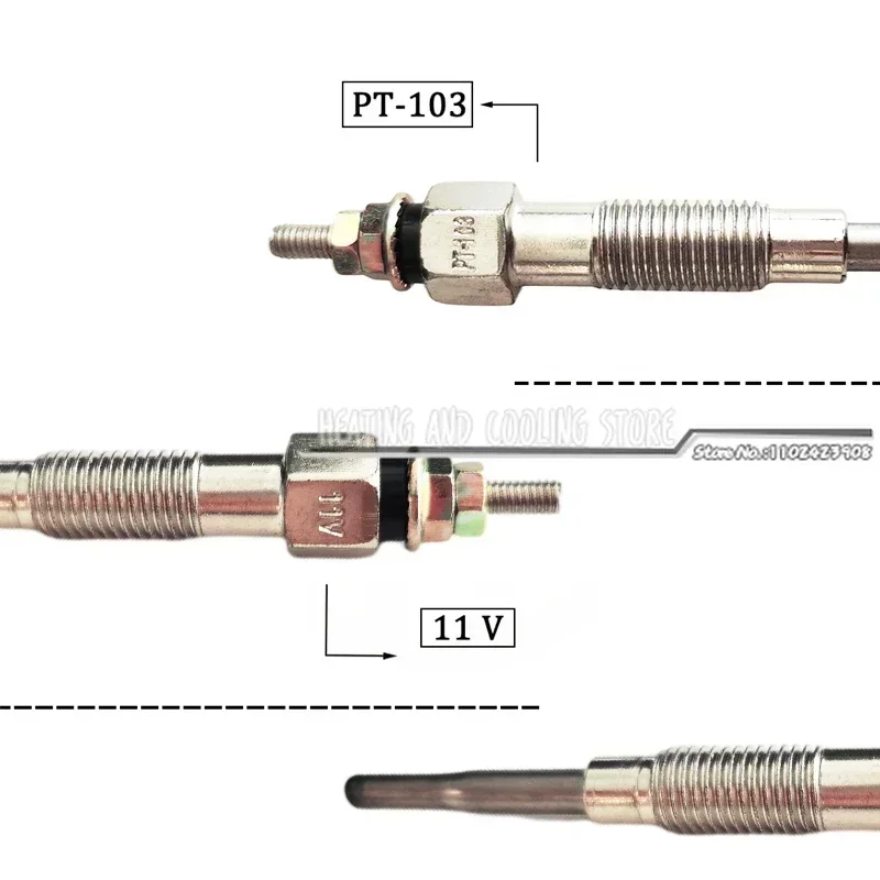 1/2/4/6/8Pcs PT103 ปลั๊กเรืองแ - Bosch Spark Plug Iridium บทวิจารณ์และราคา