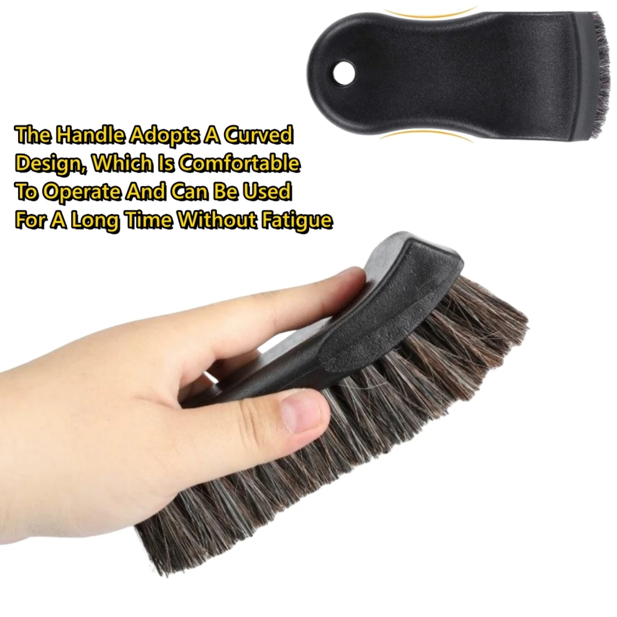 แปรงทำความสะอาดหนังแท้จากขนม้า - Leather Cleaner Interior บทวิจารณ์และราคา